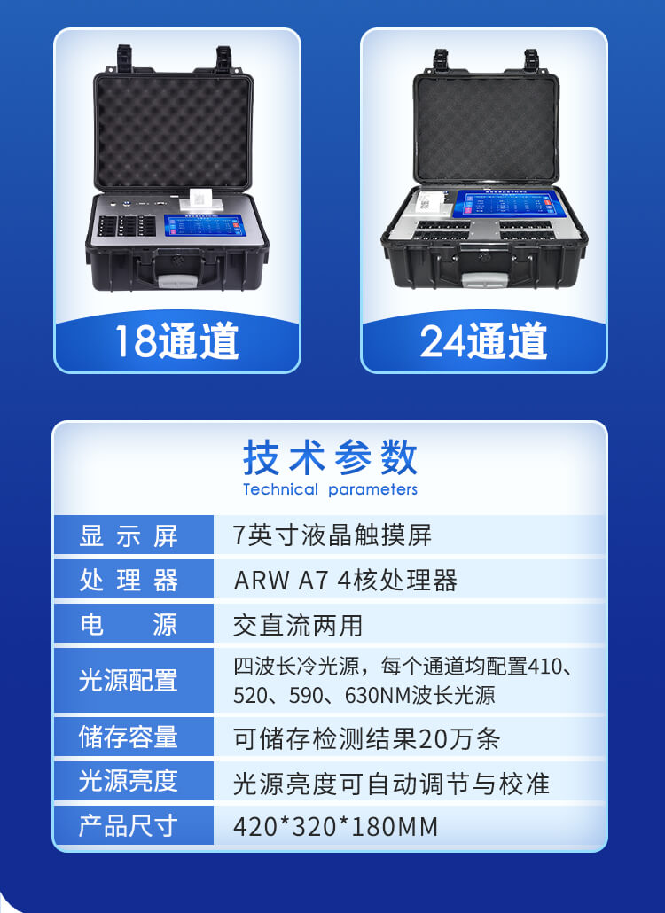 便攜式一體化食品安全檢測(cè)儀